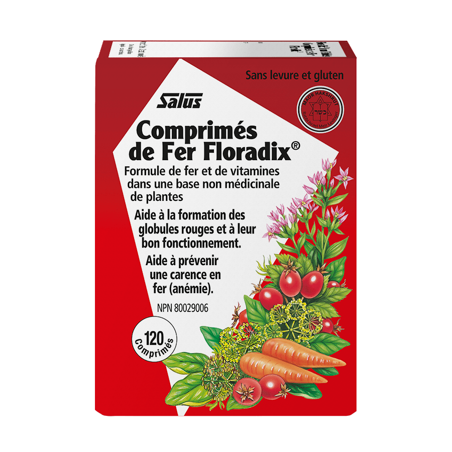 SALUS Suppléments Fer floradix 120comp