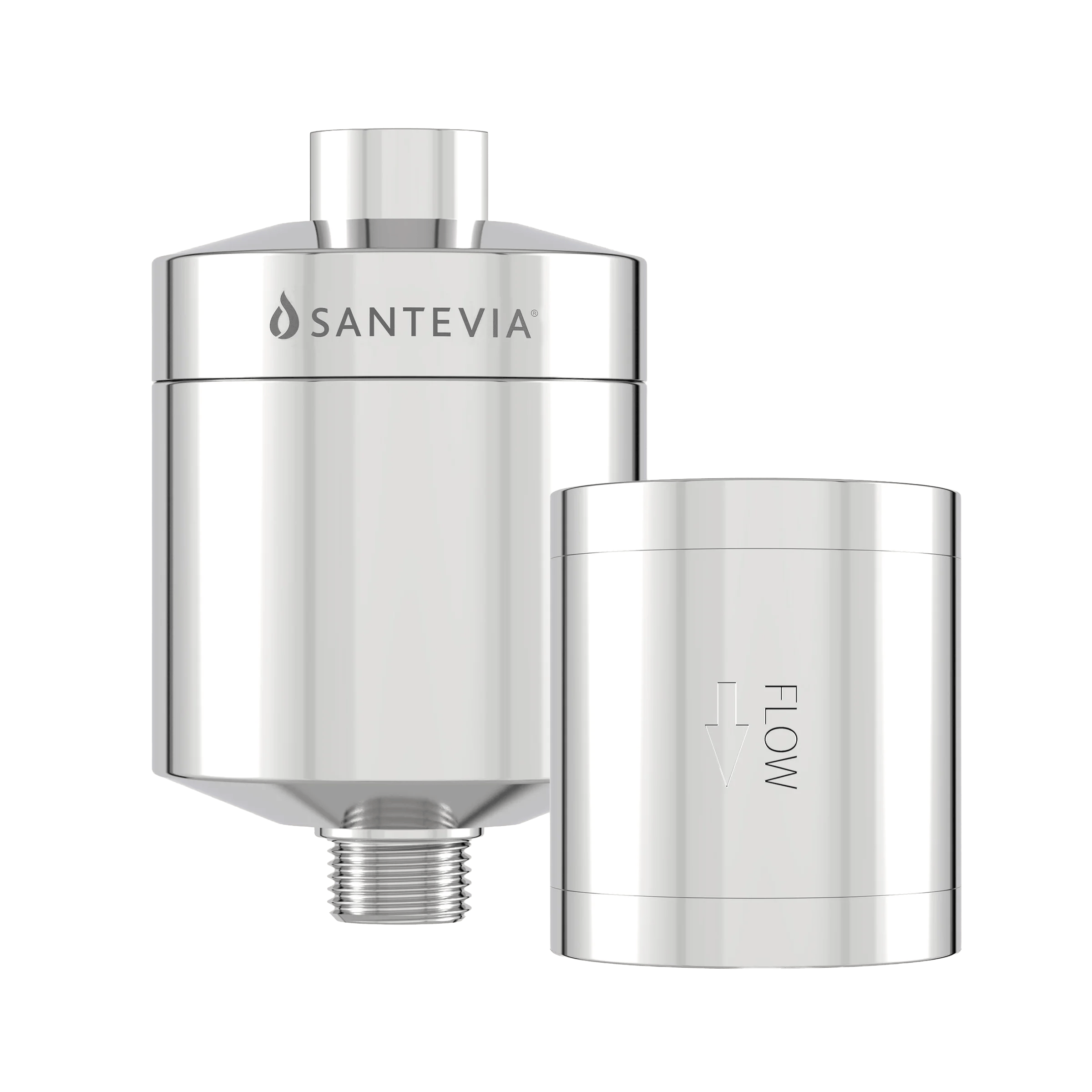 SANTEVIA SYSTEMS Épicerie Filtre pour douche en chrome un