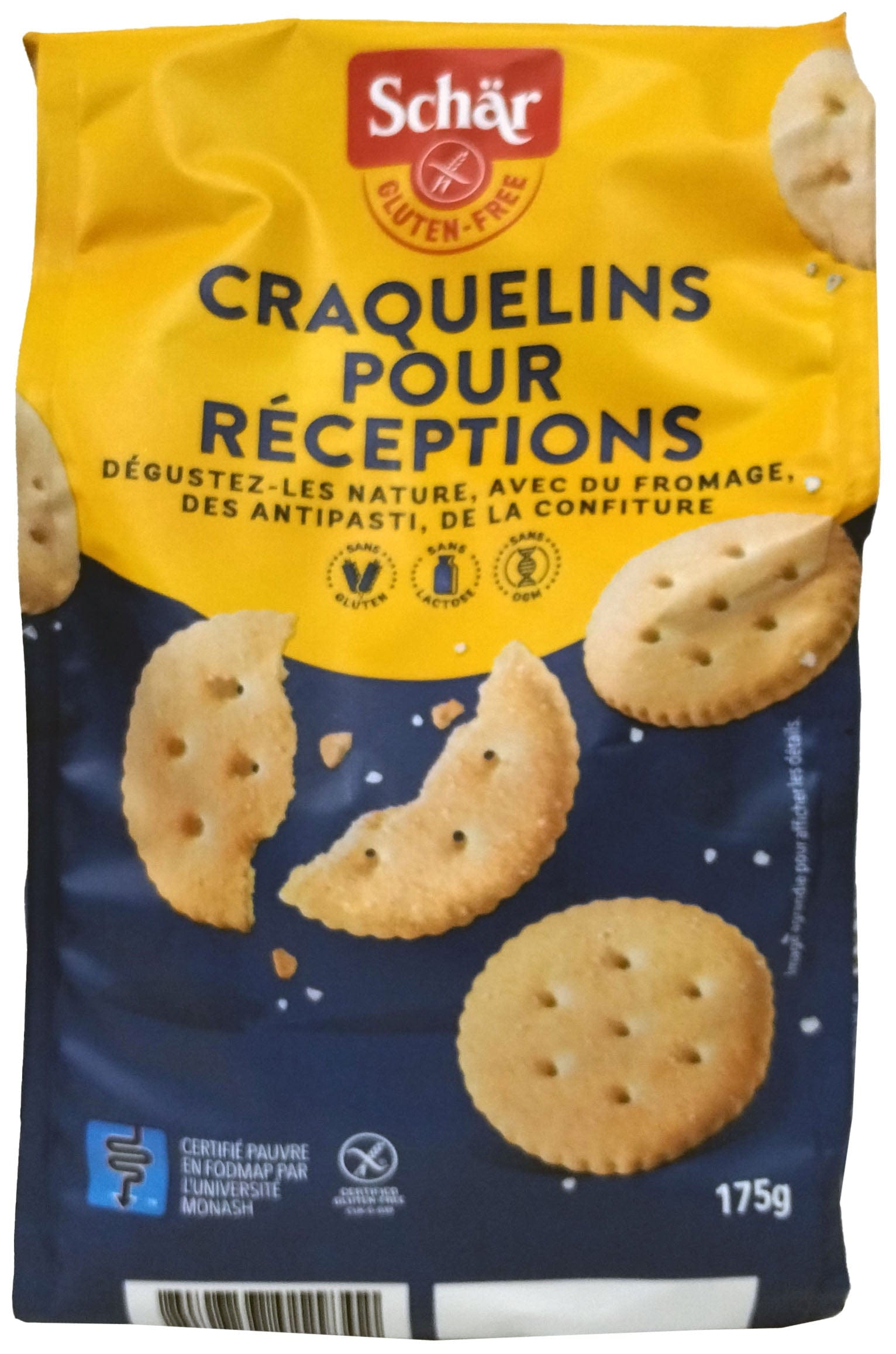 SCHÄR Épicerie Craquelins pour réception 175g