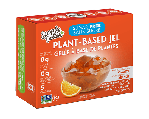 SIMPLY DELISH Épicerie Dessert à la gelée saveur d'orange 20g
DATE DE PÉREMPTION : 17 MAI 2025
