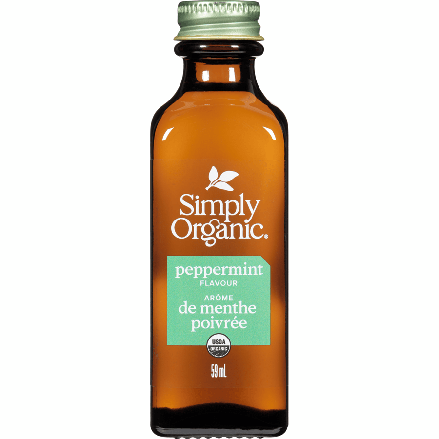 SIMPLY ORGANICS Épicerie Arôme de menthe poivrée bio-59ml