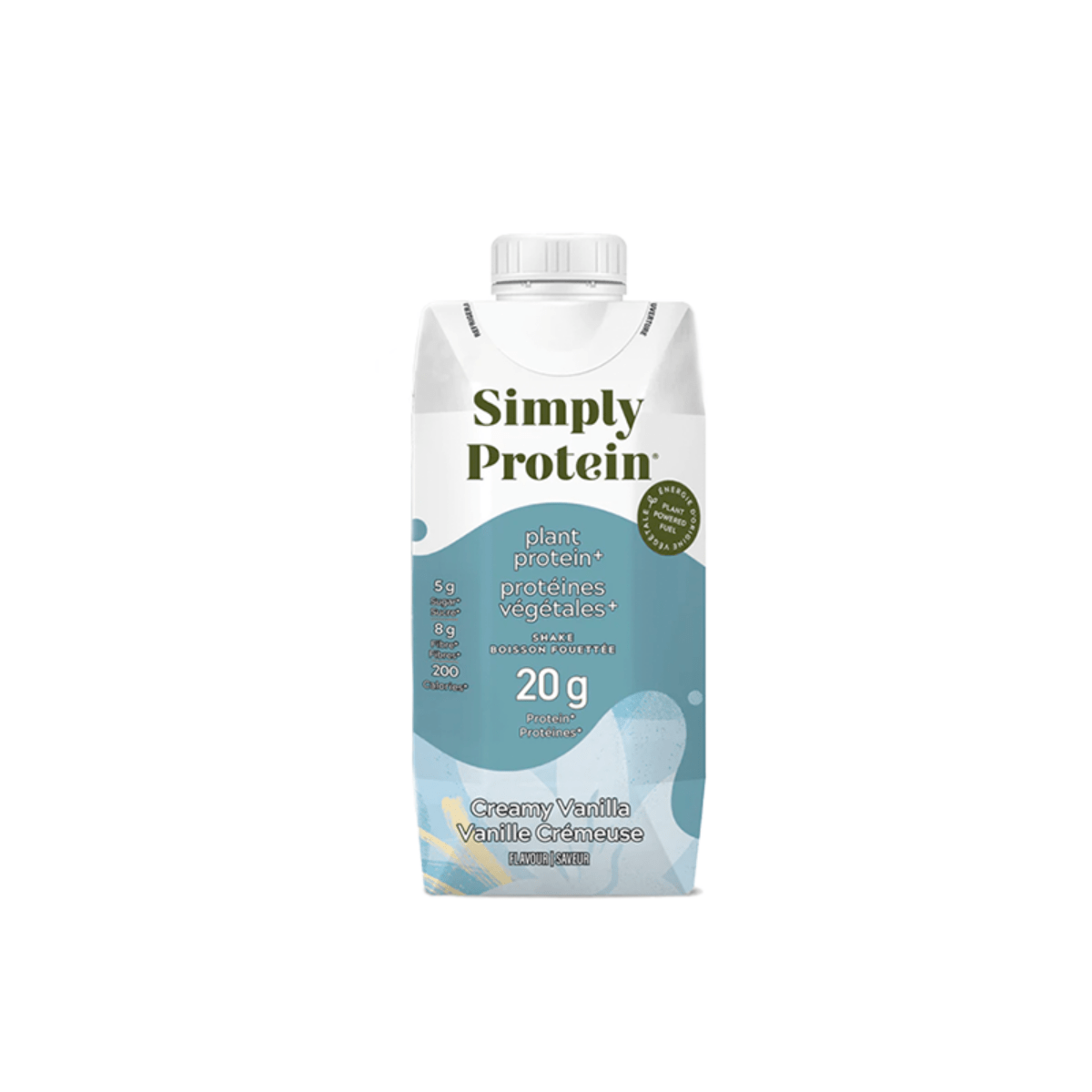 SIMPLY PROTEIN Suppléments Protéines végétales fouettées vanille + 330ml