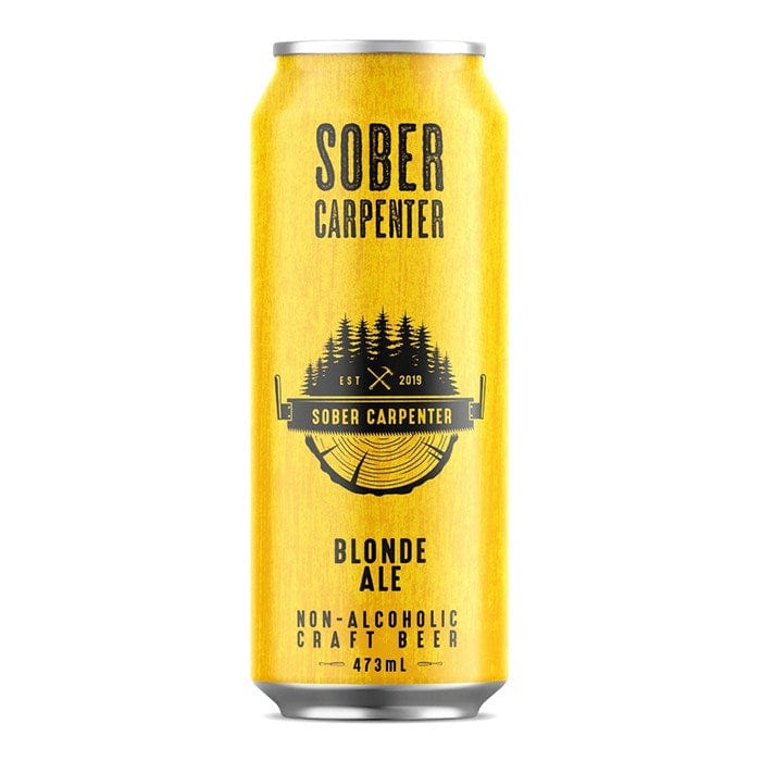 SOBER CARPENTER Épicerie Bière de micro sans alcool blonde ale 473ml
