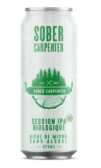 SOBER CARPENTER Épicerie Bière sans-alcool session IPA bio 473ml
