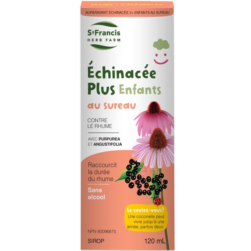 ST-FRANCIS HERB FARM Suppléments Échinacée 2 + enfants au sureau 120ml