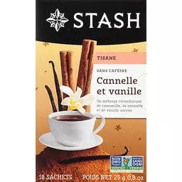 STASH Épicerie Tisane cannelle et vanille 18's