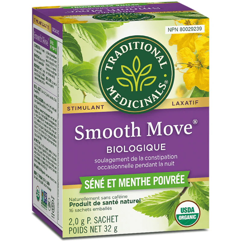 TRADITIONAL MEDICINALS Épicerie Tisane smooth move laxative bio 16s