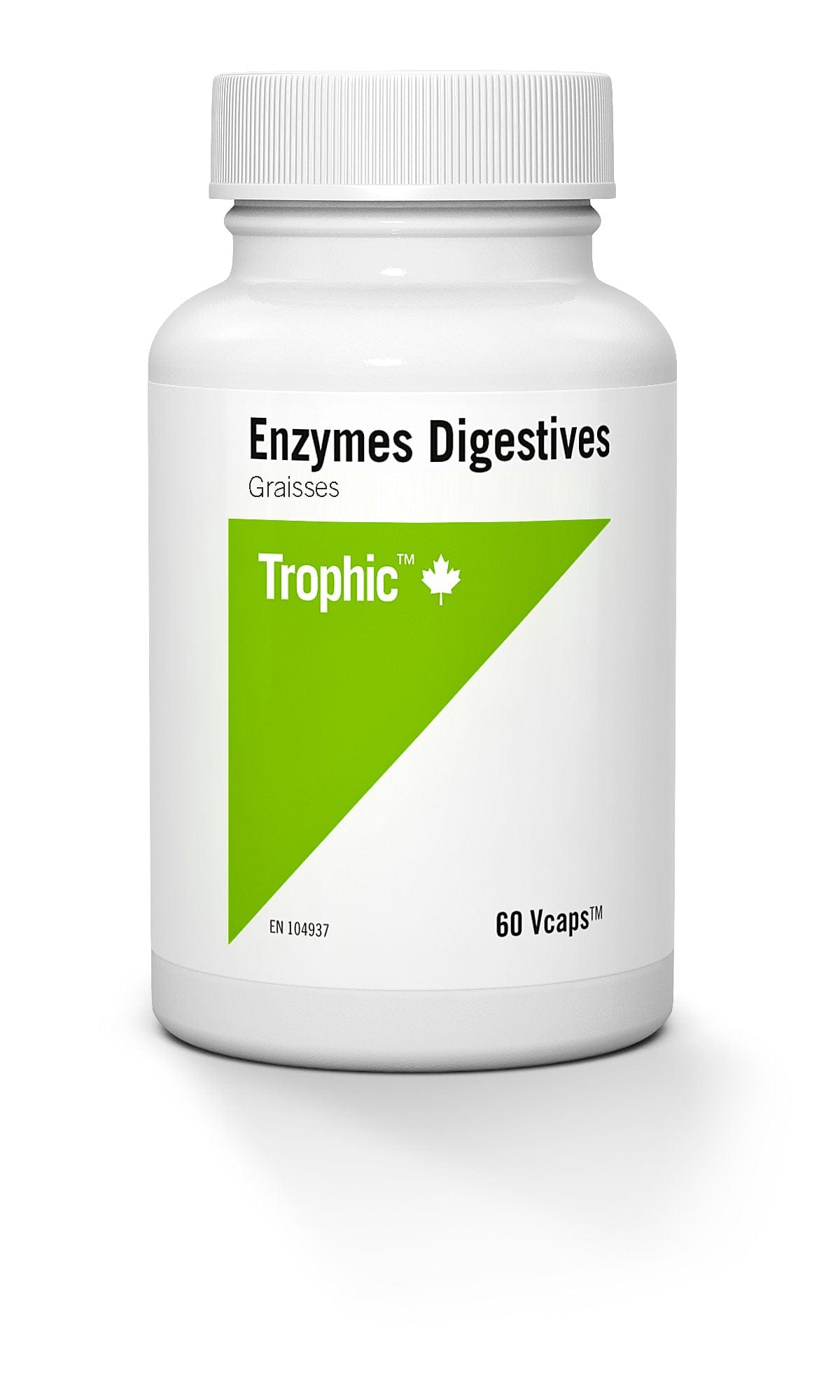 TROPHIC Suppléments Enzymes digestives (graisses) 60vcaps