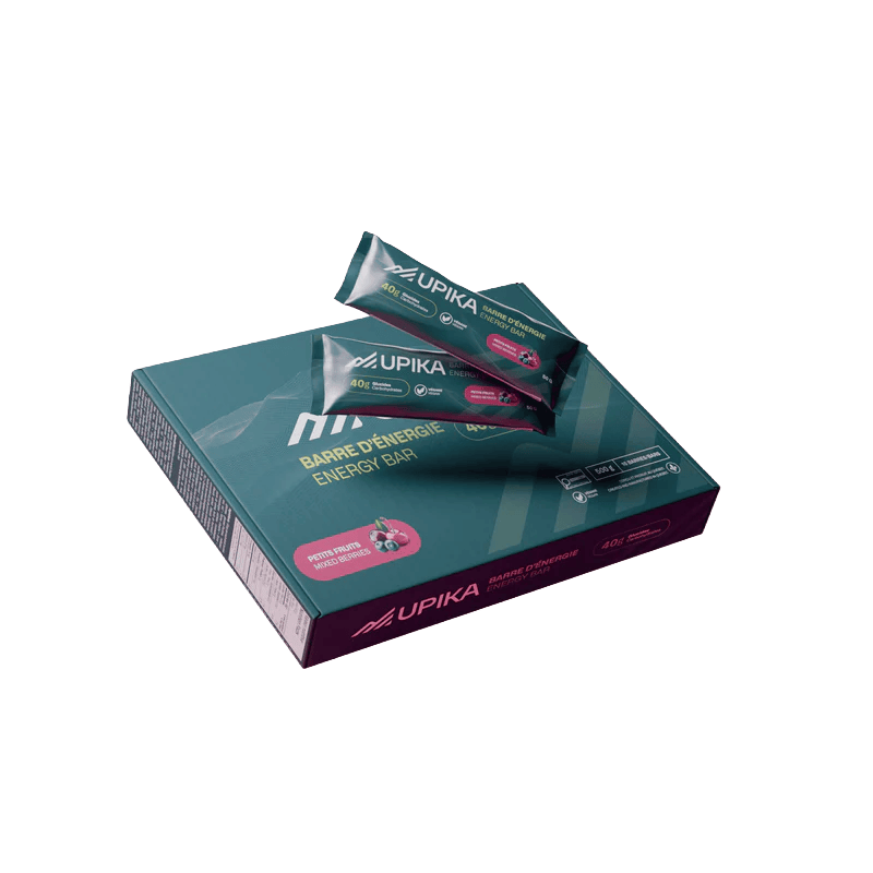 UPIKA Suppléments Barres d'énergie (petits fruits) 10x50g