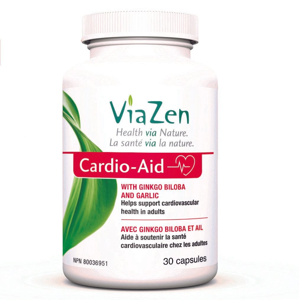 VIAZEN Suppléments Cardio Aid 30caps
DATE DE PÉREMPTION : 31 AOÛT 2026