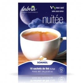 VIRAGE-SANTÉ Suppléments Tisane Nuitée (sommeil) 16x1,5g