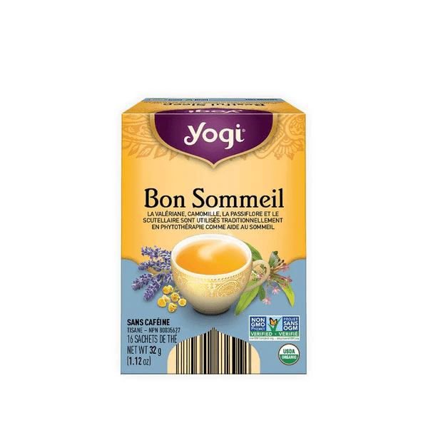 YOGI Épicerie Tisane bon sommeil 16 sachets