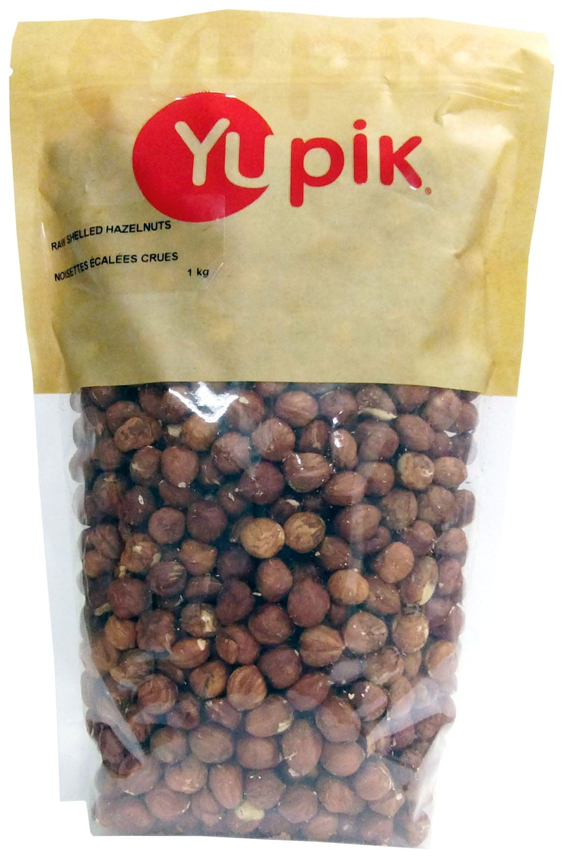 YUPIK Épicerie Noisettes écalées crues 1kg