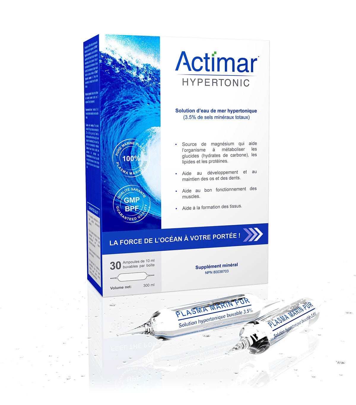 ACTIMAR Suppléments Hypertonic 30x10ml