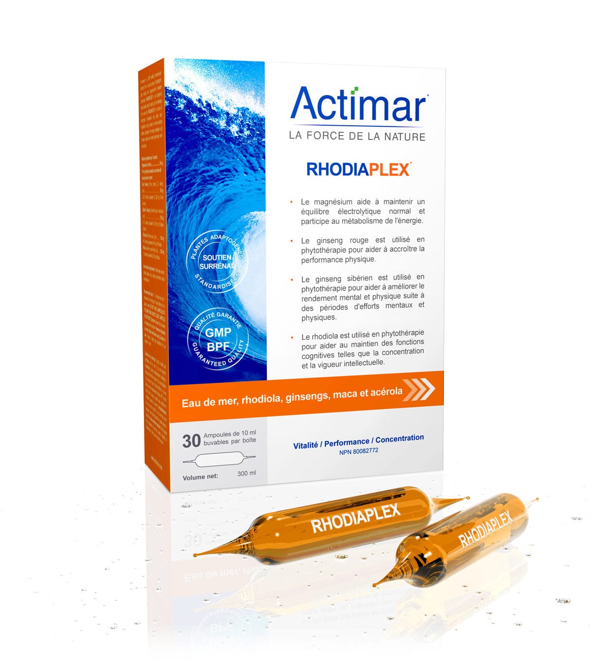 ACTIMAR Suppléments Rhodiaplex 30x10ml
