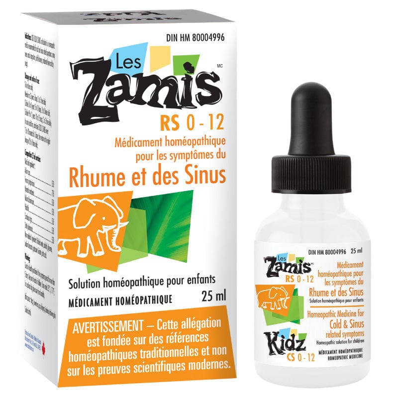 LES ZAMIS Suppléments Rhume et sinus (DIN-HM 80004996) 25ml