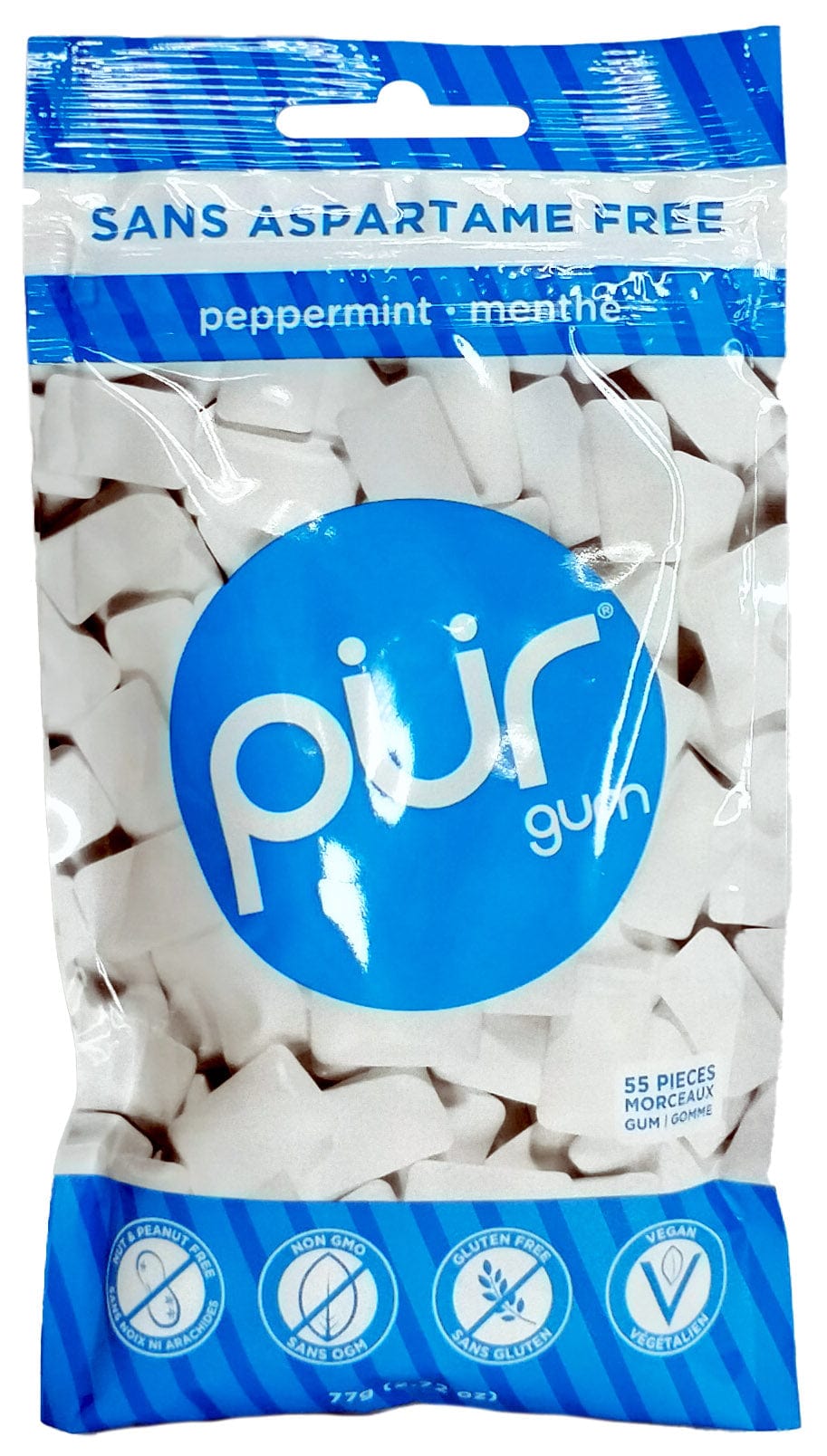 PÜR Épicerie Gommes menthe 55 mcrx