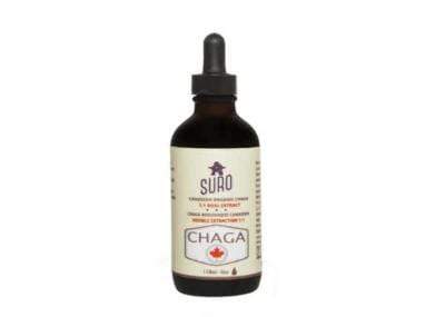 SURO Suppléments Extrait de chaga Canadien (compte goutte) 118ml