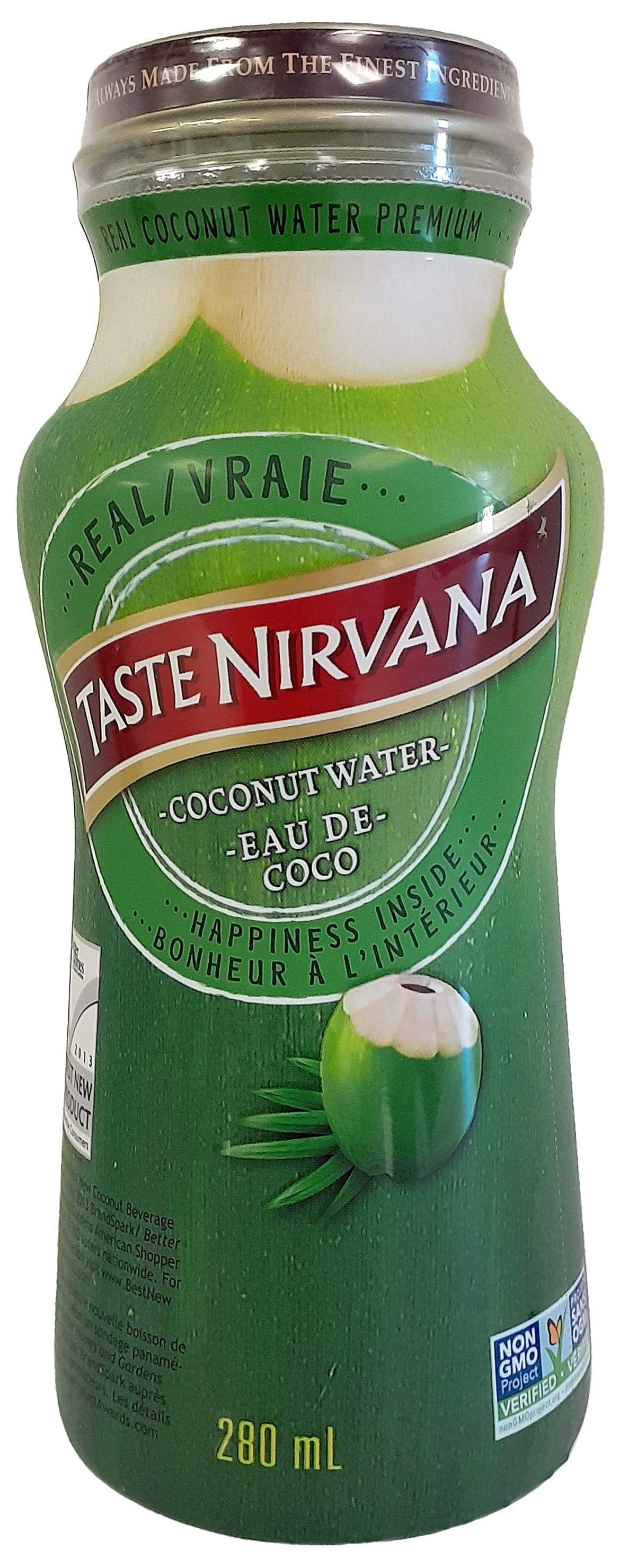 TASTE NIRVANA Épicerie Eau de coco original 280ml