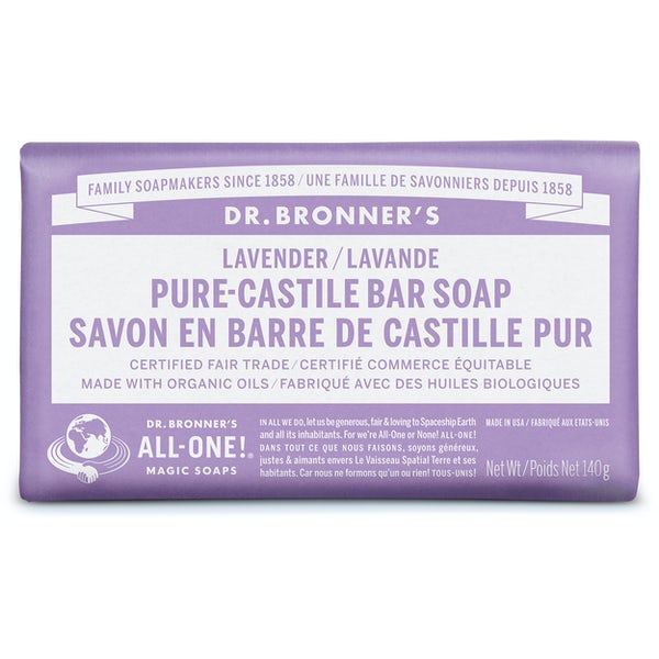 Lavender Pure Castile Bar Soap 140g
