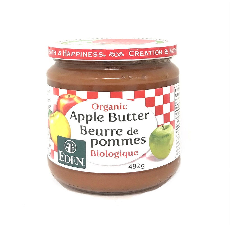 Beurre de pommes biologique 482g