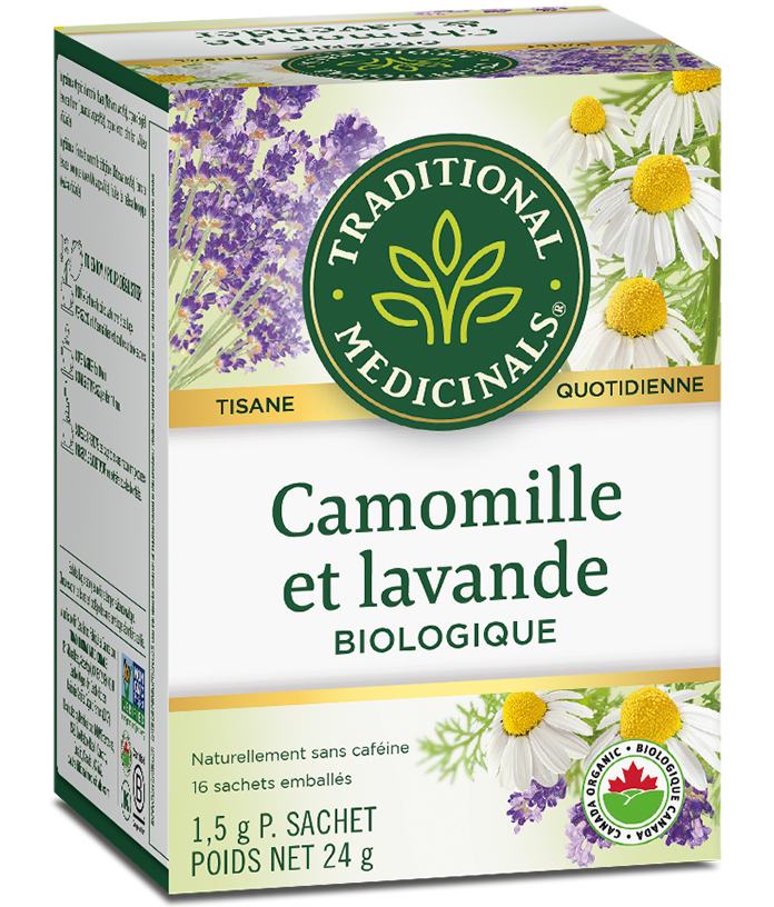 Tisane camomille et lavande bio 16's