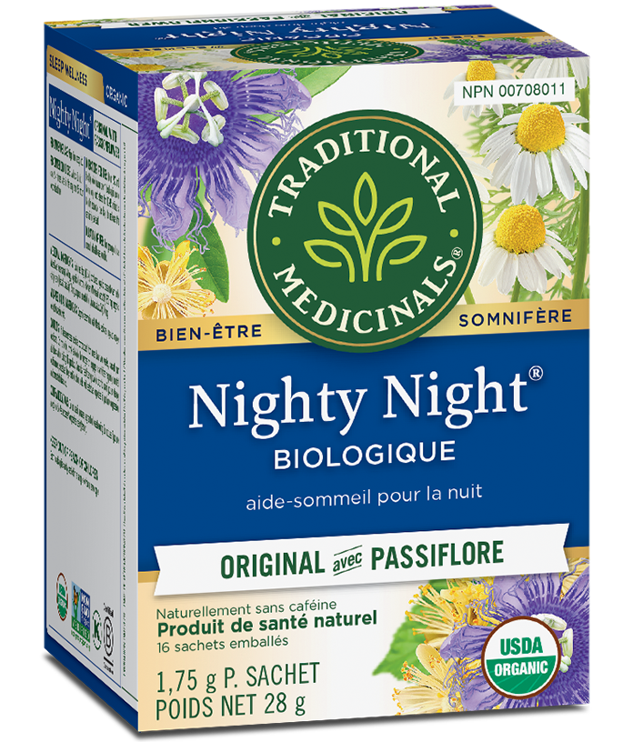 Organic nighty night herbal tea 16's