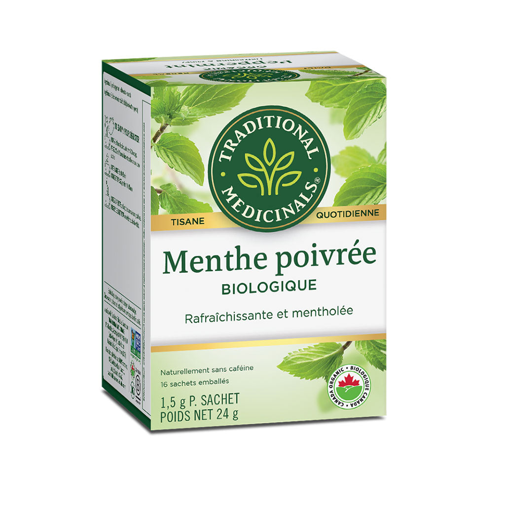 Tisane menthe poivrée bio 16s