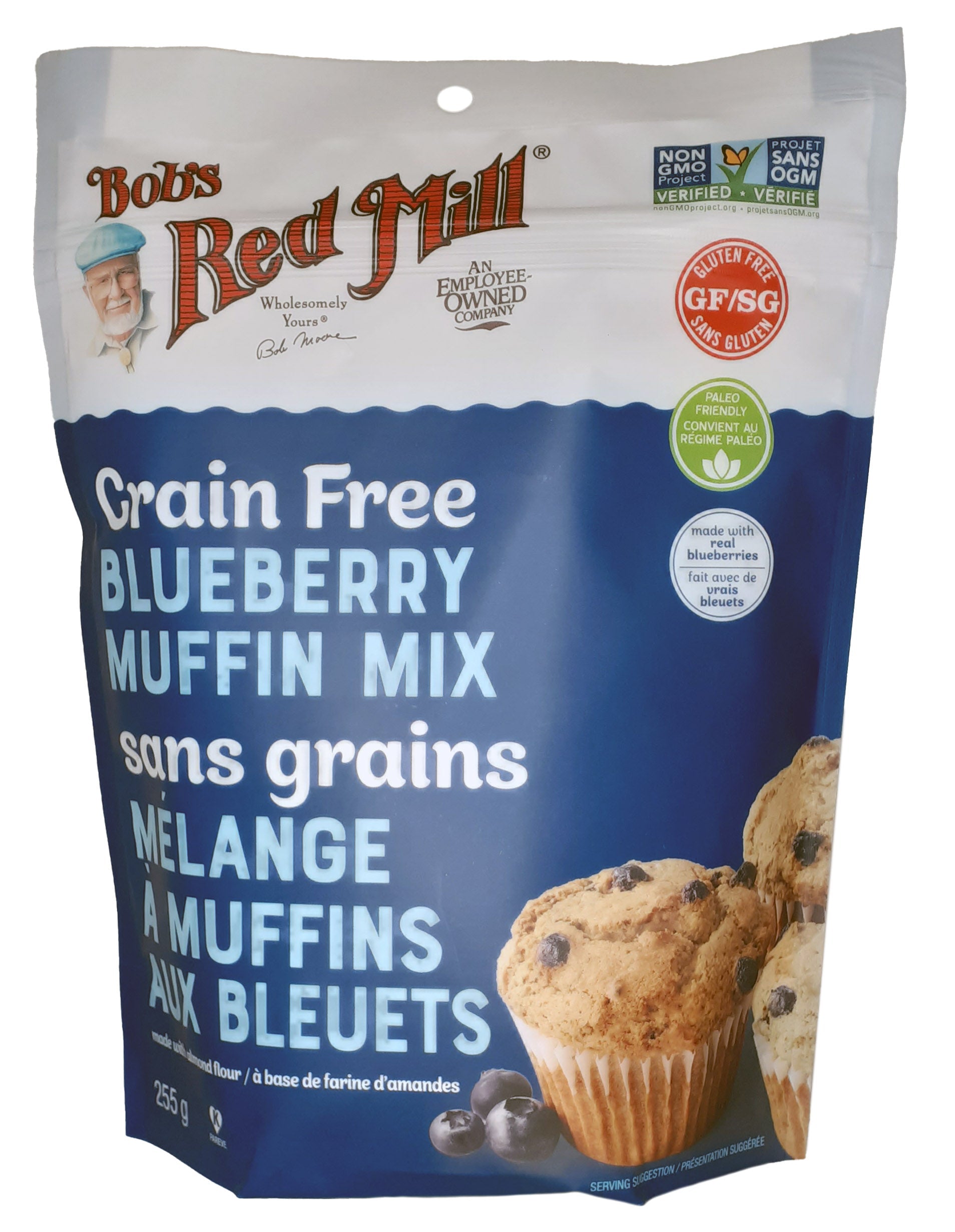 Blueberry muffin mix 255g