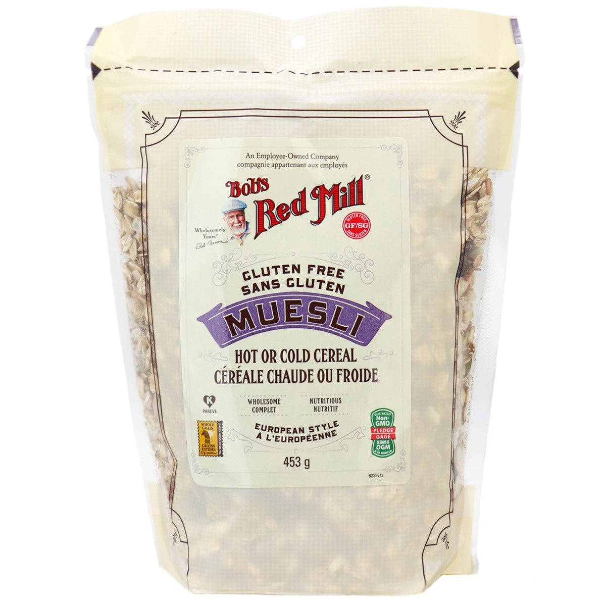 Hot or cold cereal muesli 453g