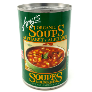 Soupe alphabets bio 398ml