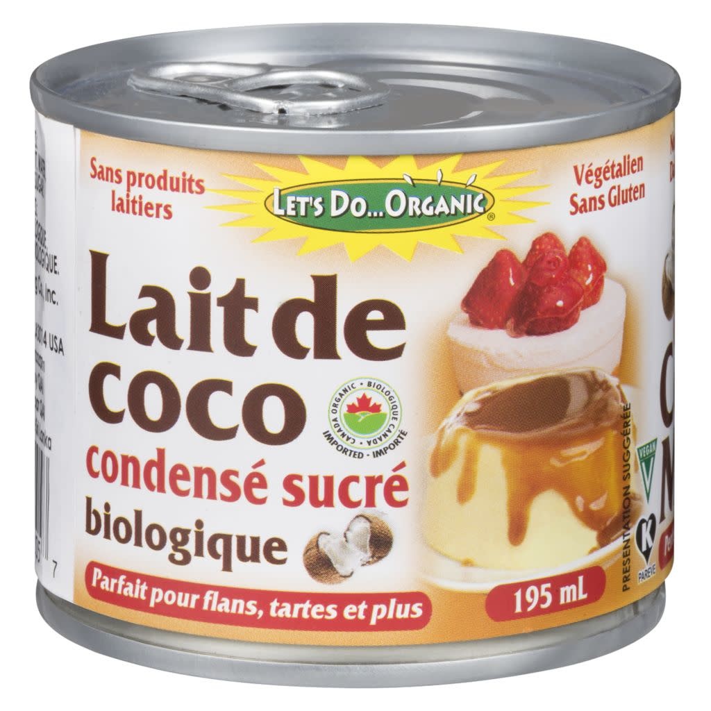 Lait coco condensé sucré195ml