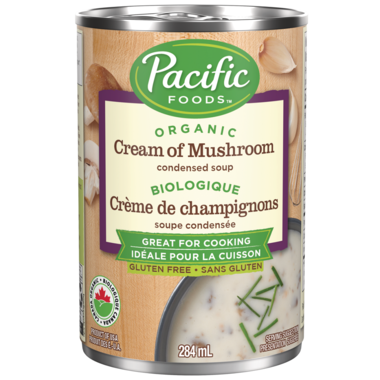 Organic cream of mushroom soup 284ml