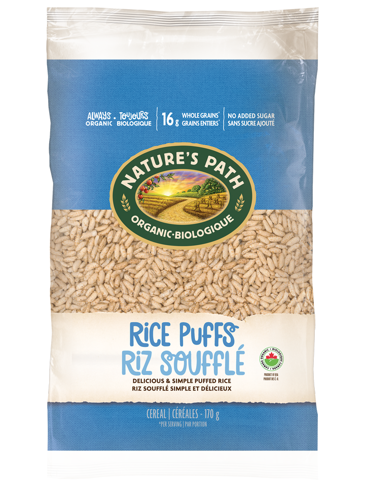 Organic puffed rice 170g