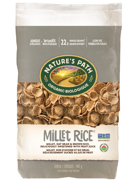 Organic millet rice cereal 907g