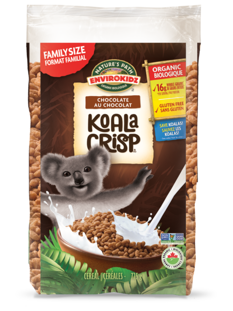 Organic koala crisp cereal 725g