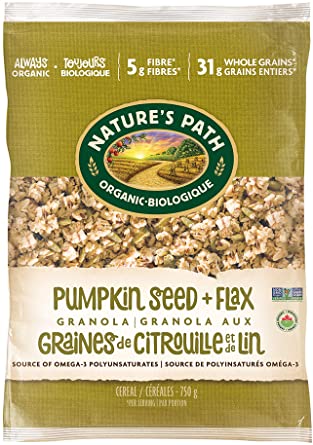 Organic pumpkin and flax seed granola 750g