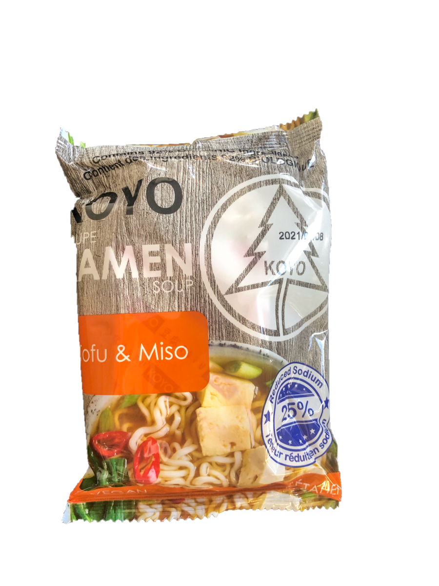 Ramen and miso soup 92% organic 60g