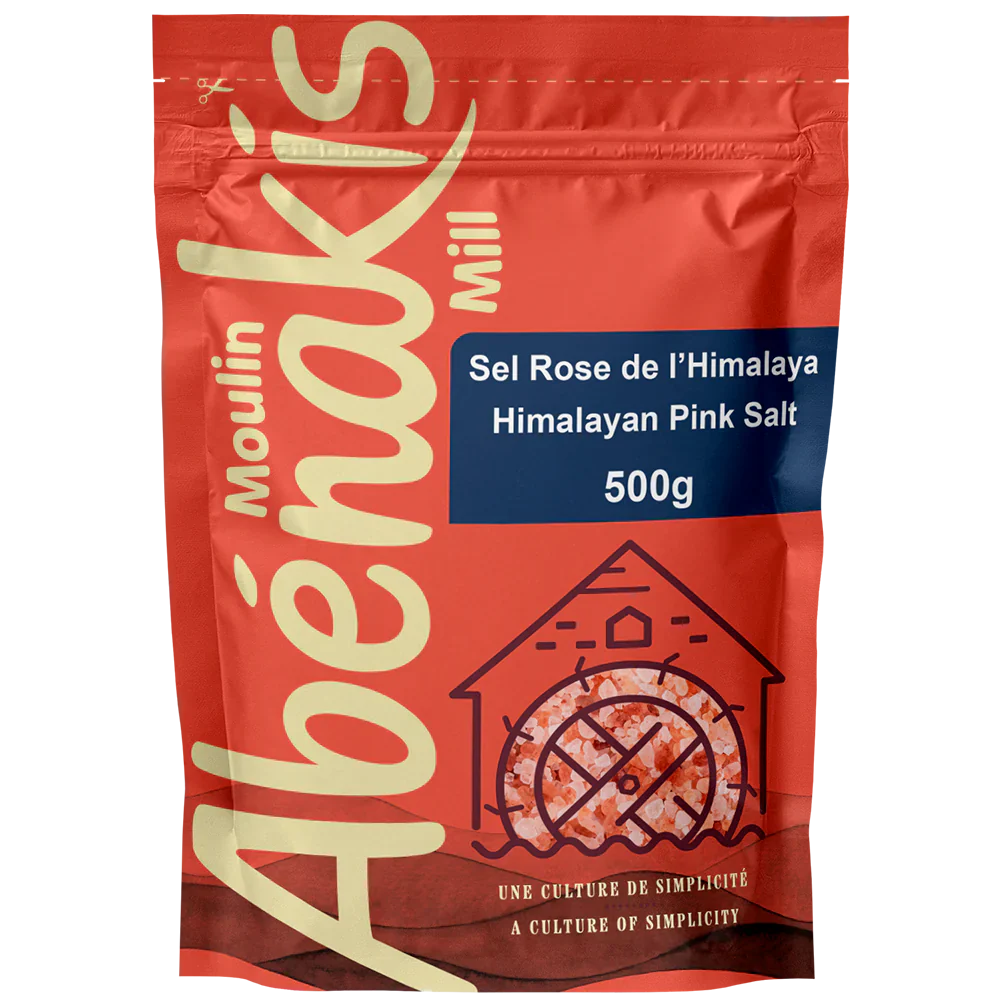 Sel rose de l'himalaya 500g