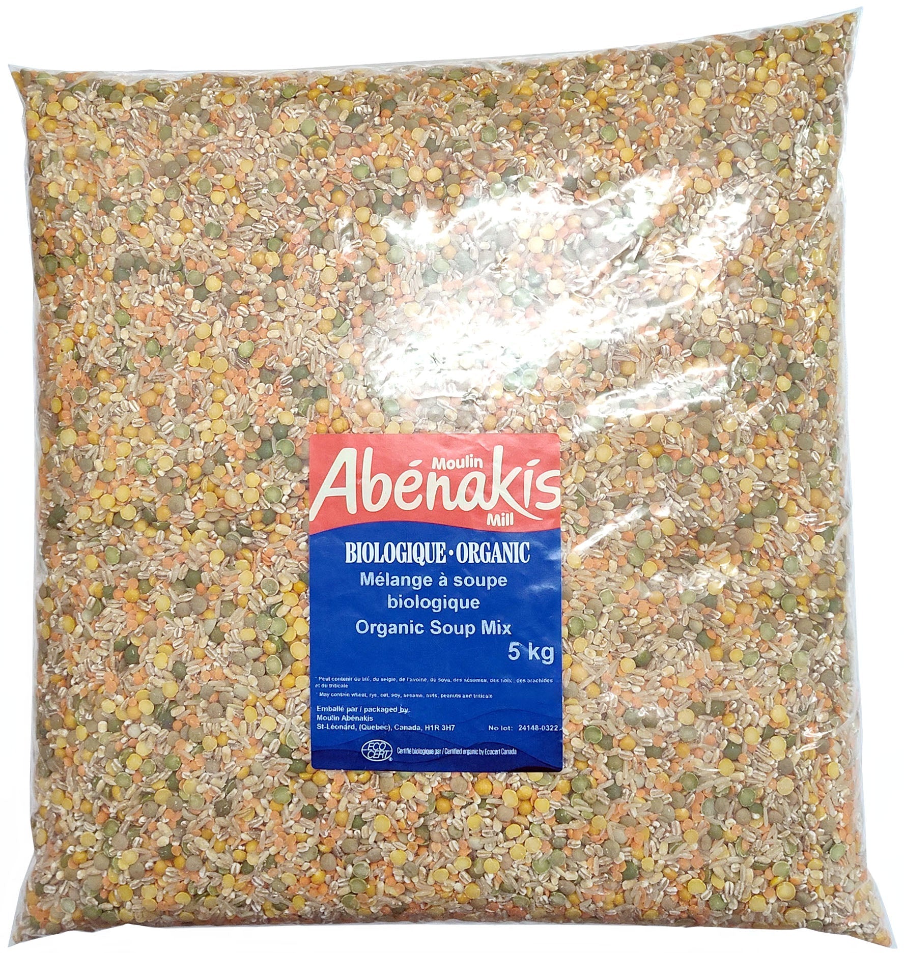 Mélange à soupe bio 5kg