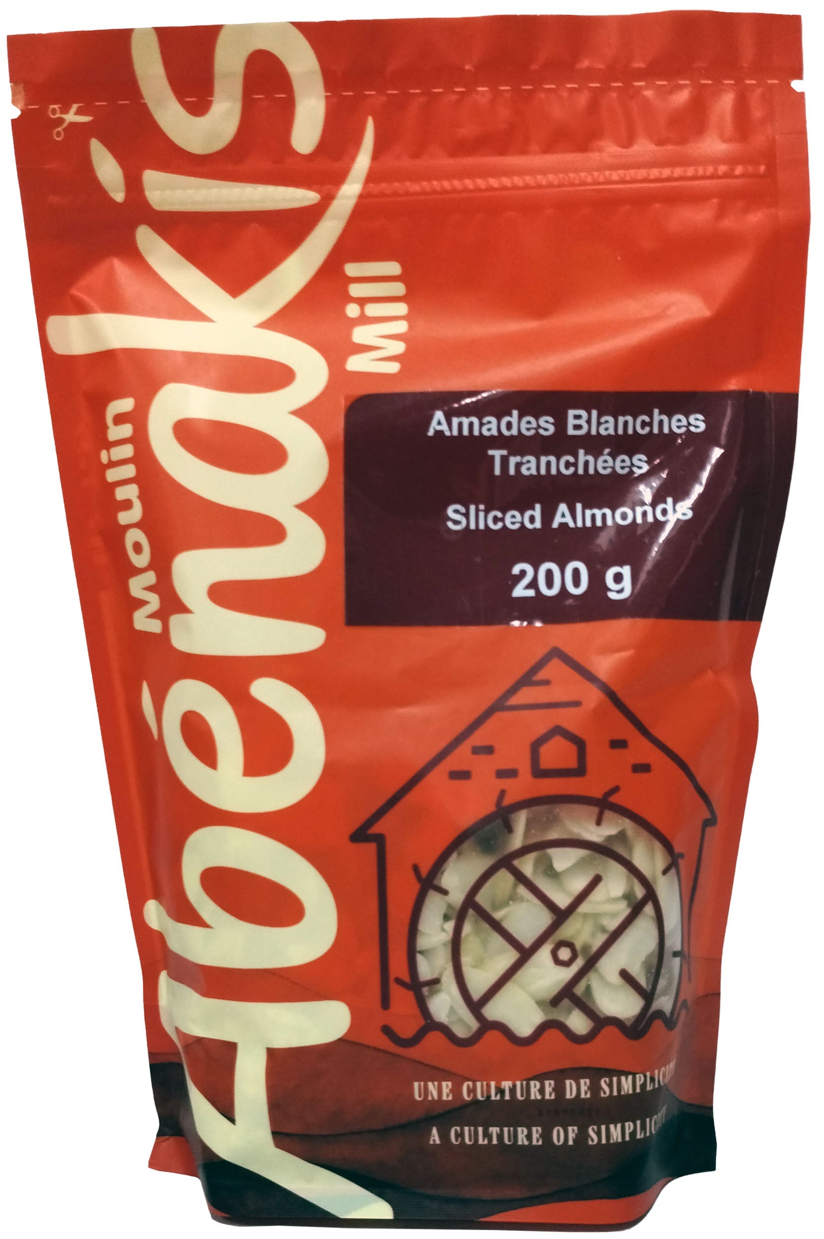 Amandes tranchées 200g