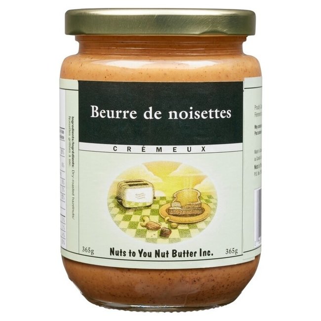 Beurre de noisette crémeux 365g