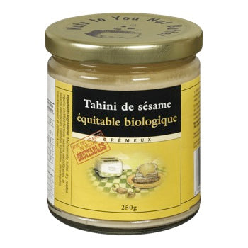 Tahini de sésame équitable biologique 250g