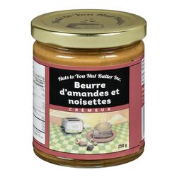 Beurre d'amandes et noisettes 250g