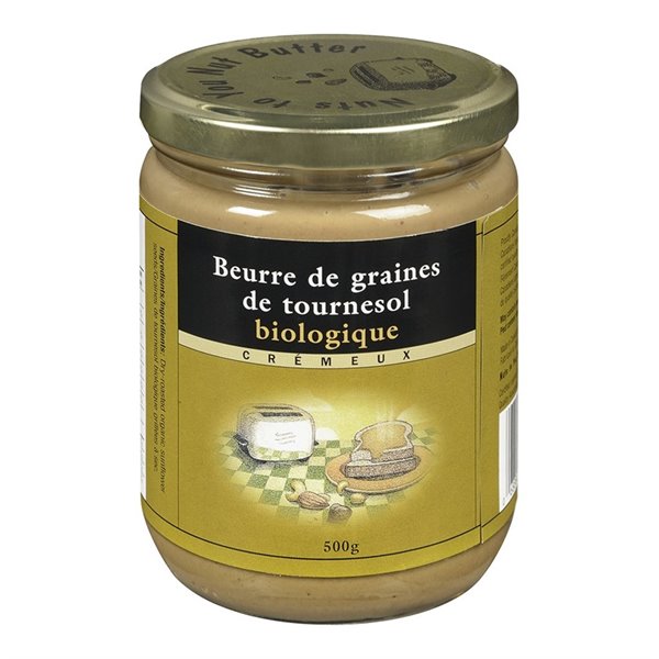 Beurre de graines de tournesol biologique 500g