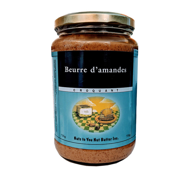 Beurre d'amandes croquant 735g