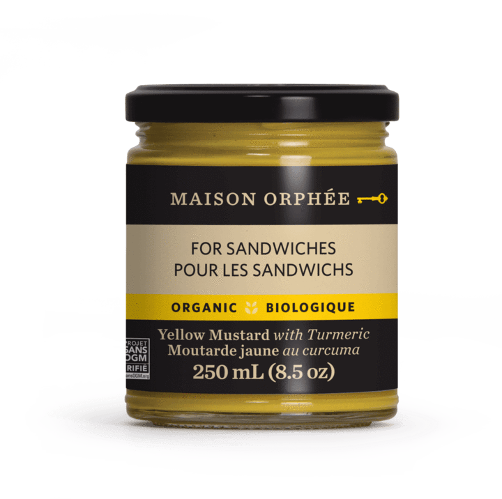 Organic yellow mustard 250ml