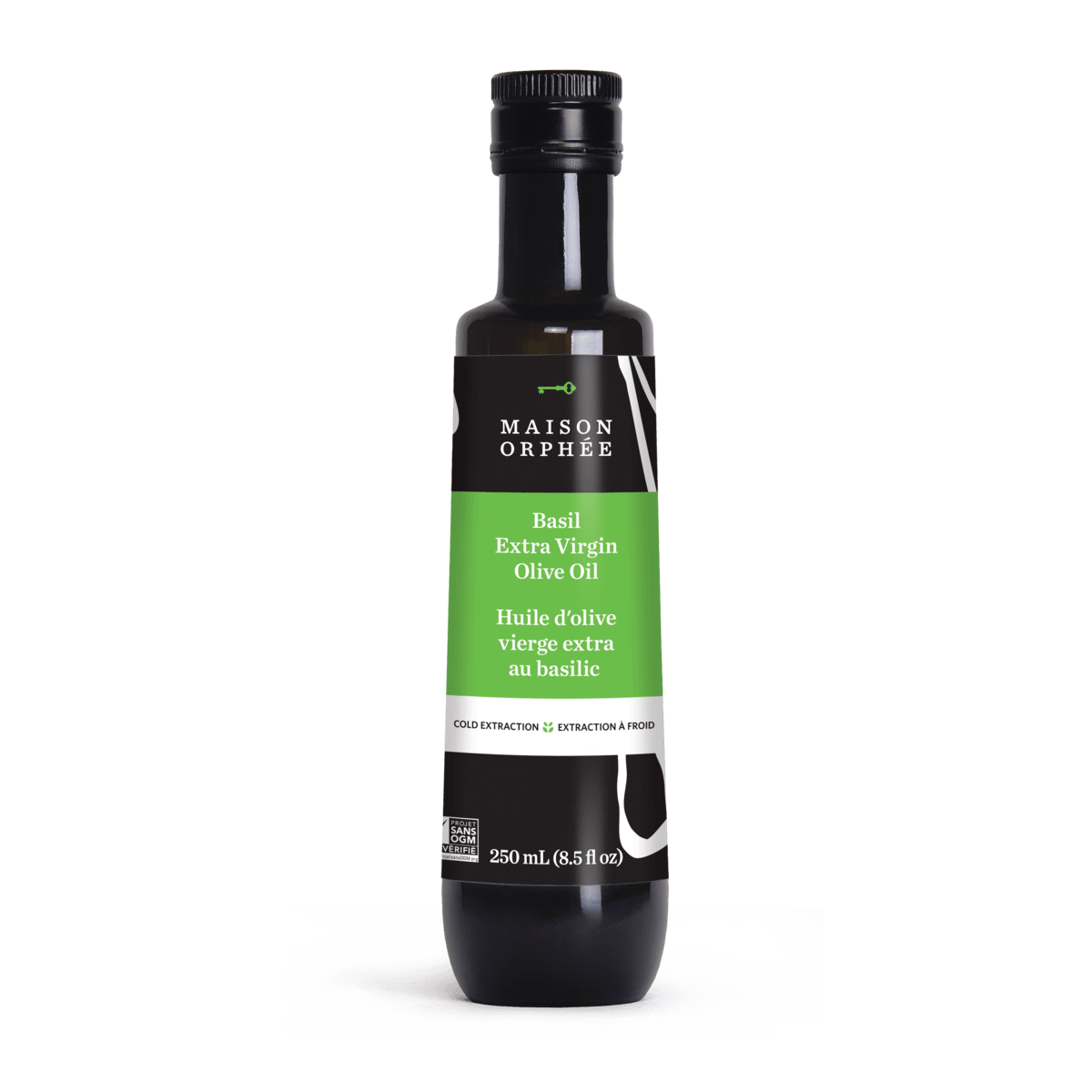 Huile olive basilic 250ml