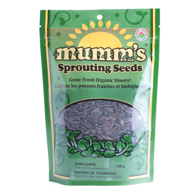 Organic black sunflower 150g