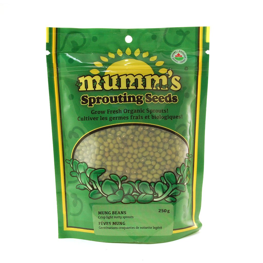 Organic mung beans 250g